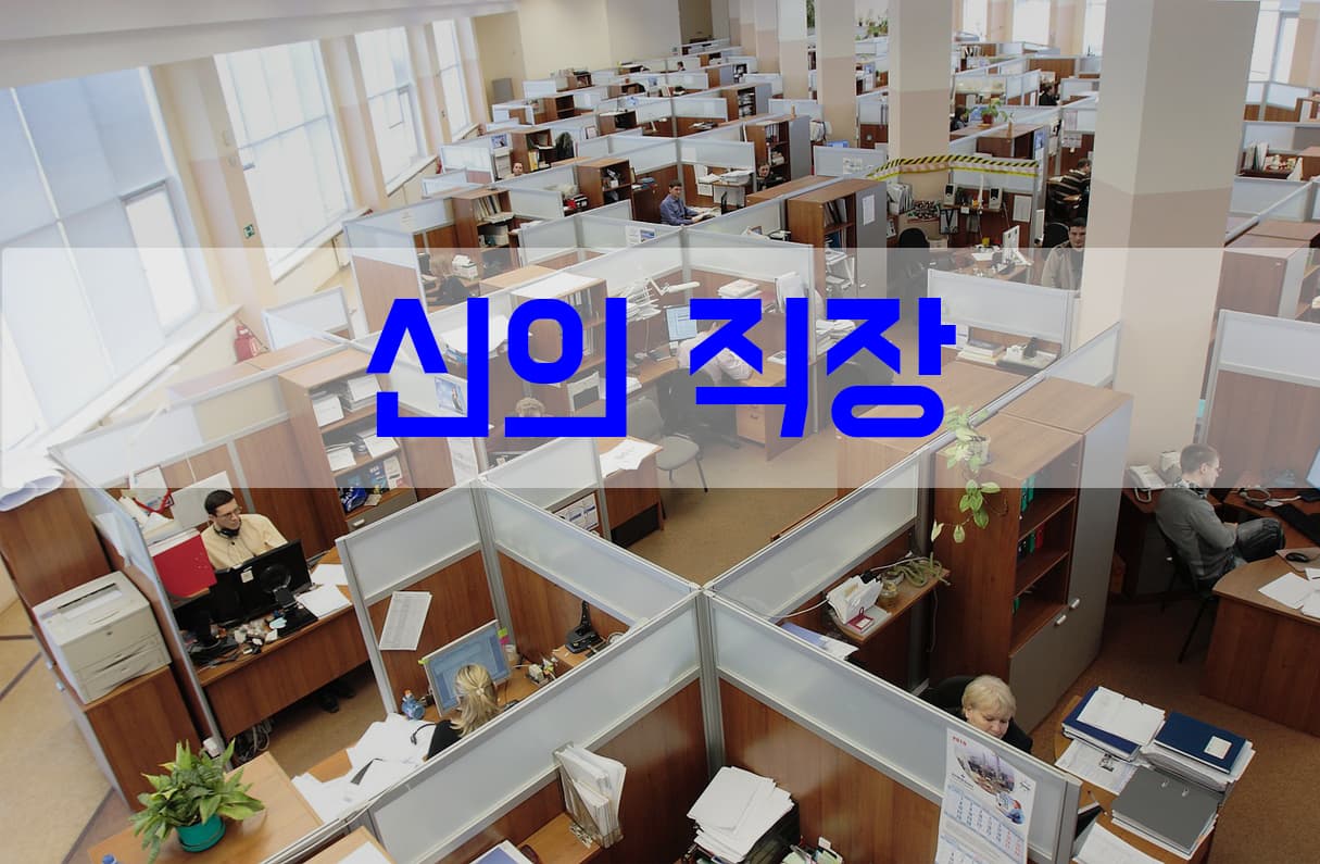 신의 직장 투표 이미지