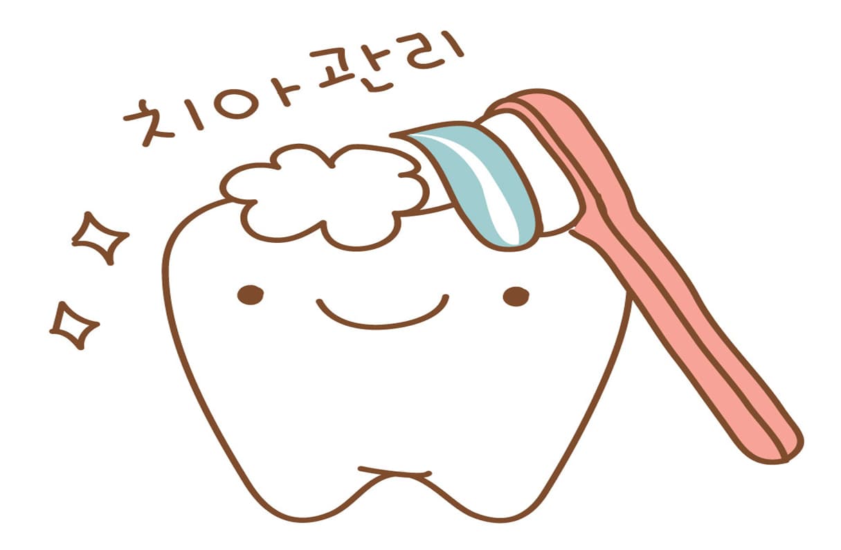 치아 관리 투표 이미지